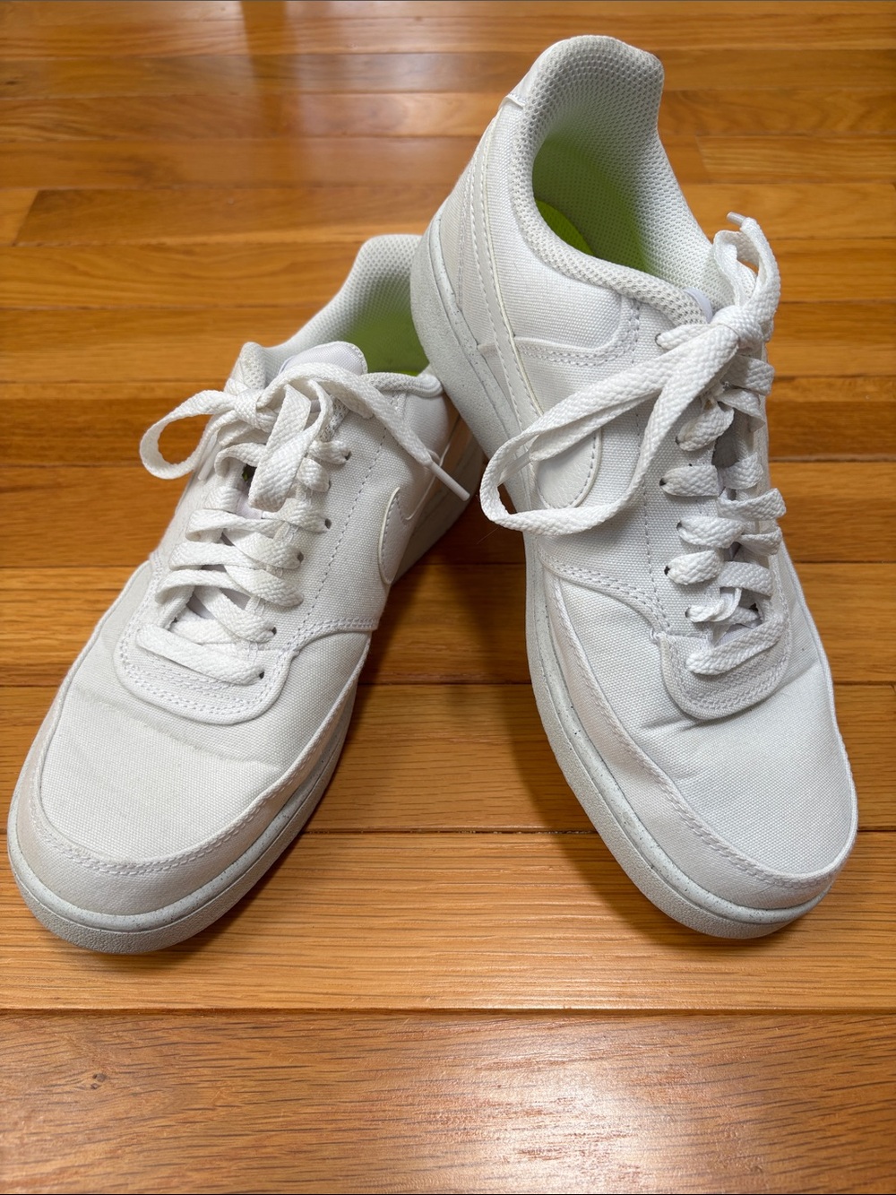 Women's Nike Court Vision A64 Next Nature Canvas Low-Top Athletic Sneakers